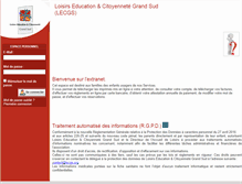 Tablet Screenshot of lecgestion.org
